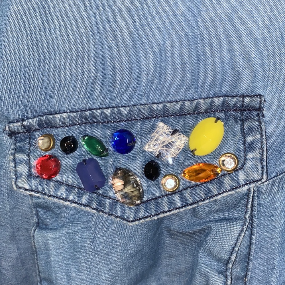 Denim/chambray jacket - Picture 3 of 5